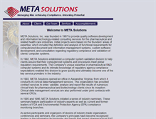 Tablet Screenshot of metasol.com