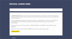 Desktop Screenshot of metasol.de