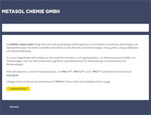 Tablet Screenshot of metasol.de
